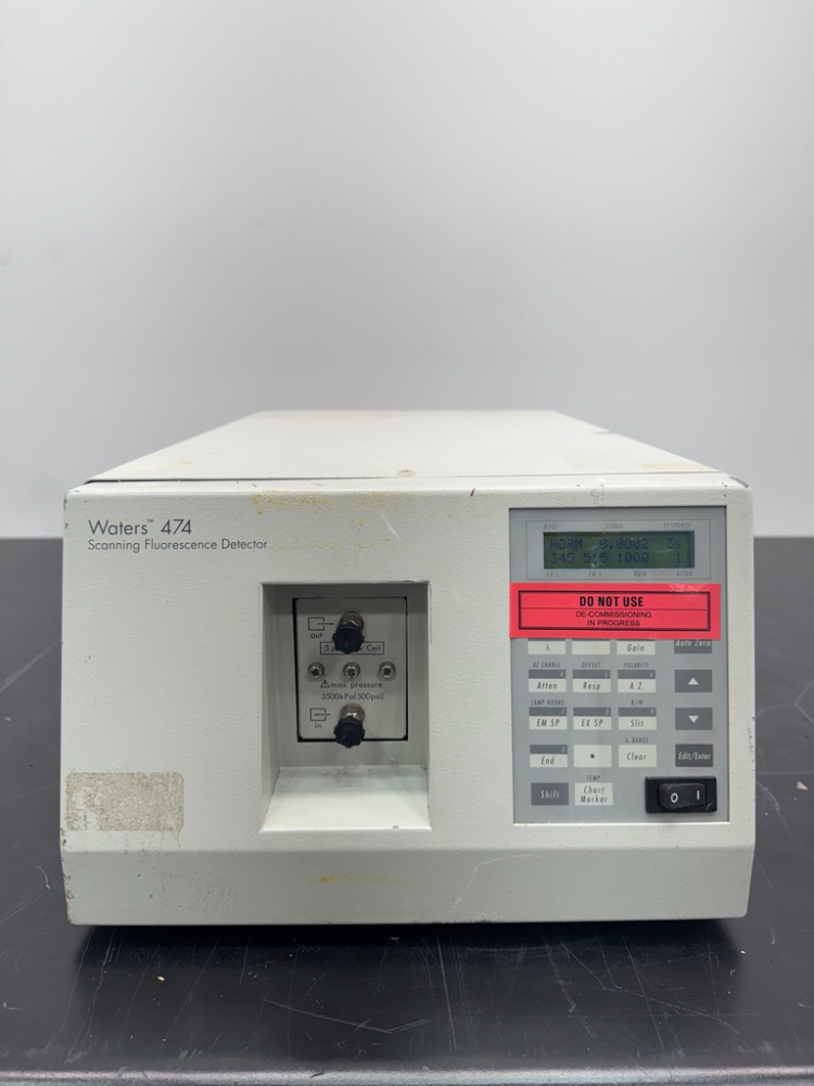 Image of Waters 474 Scanning Fluorescence Detector.